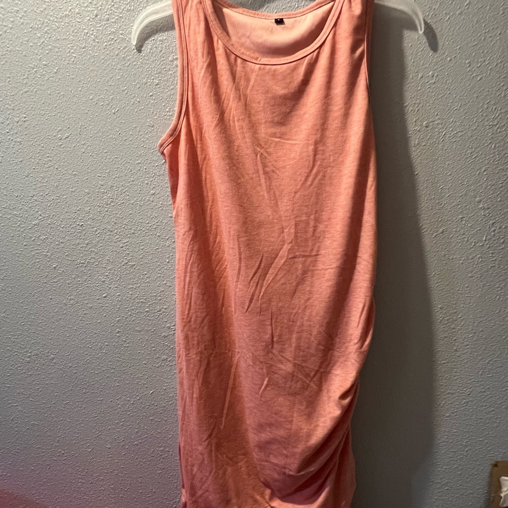 women’s coral dress